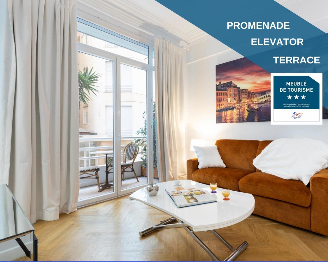 Promenade, 2Pieces Chic Et Clim Avec Terrasse Lejlighed Nice Eksteriør billede